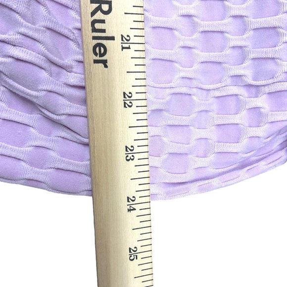 White Birch Honeycomb Lilac Full Zip Up Hooded Lightweight Jacket - Picture 7 of 9